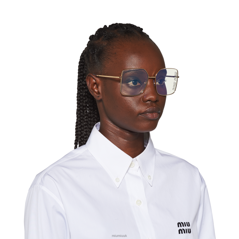 Accessories Eyewear Collection Sunglasses Miu Miu XH28Z1258 Blue Lenses