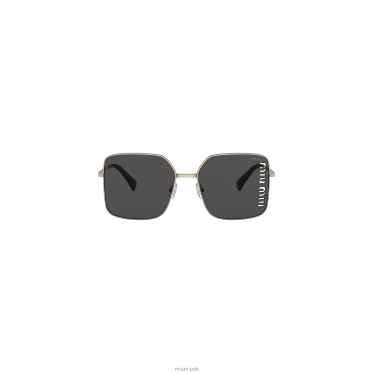Accessories Eyewear Collection Sunglasses Miu Miu XH28Z1261 Slate Gray Lenses