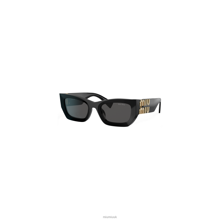 Accessories Glimpse Sunglasses Miu Miu XH28Z1242 Slate Gray Lenses