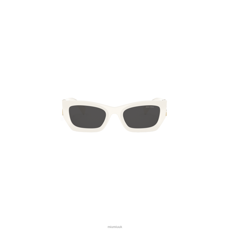 Accessories Glimpse Sunglasses Miu Miu XH28Z1243 Slate Gray Lenses