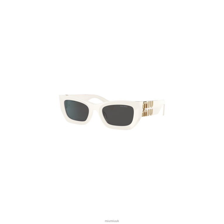 Accessories Glimpse Sunglasses Miu Miu XH28Z1243 Slate Gray Lenses