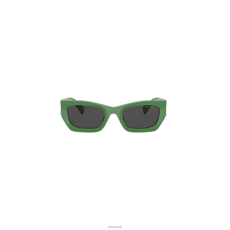 Accessories Glimpse Sunglasses Miu Miu XH28Z1245 Slate Gray Lenses