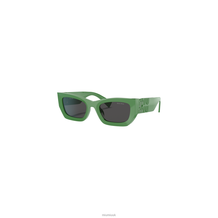 Accessories Glimpse Sunglasses Miu Miu XH28Z1245 Slate Gray Lenses