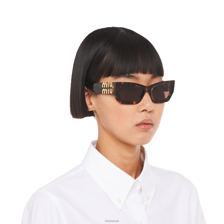 Accessories Glimpse Sunglasses Miu Miu XH28Z1246 Coffee Lenses