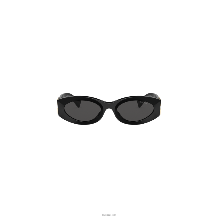 Accessories Glimpse Sunglasses Miu Miu XH28Z1247 Slate Gray Lenses