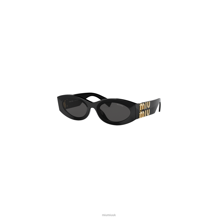 Accessories Glimpse Sunglasses Miu Miu XH28Z1247 Slate Gray Lenses