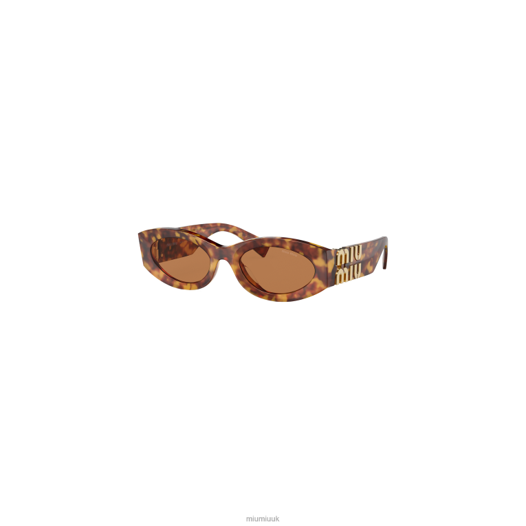 Accessories Glimpse Sunglasses Miu Miu XH28Z1248 Camel Beige Lenses