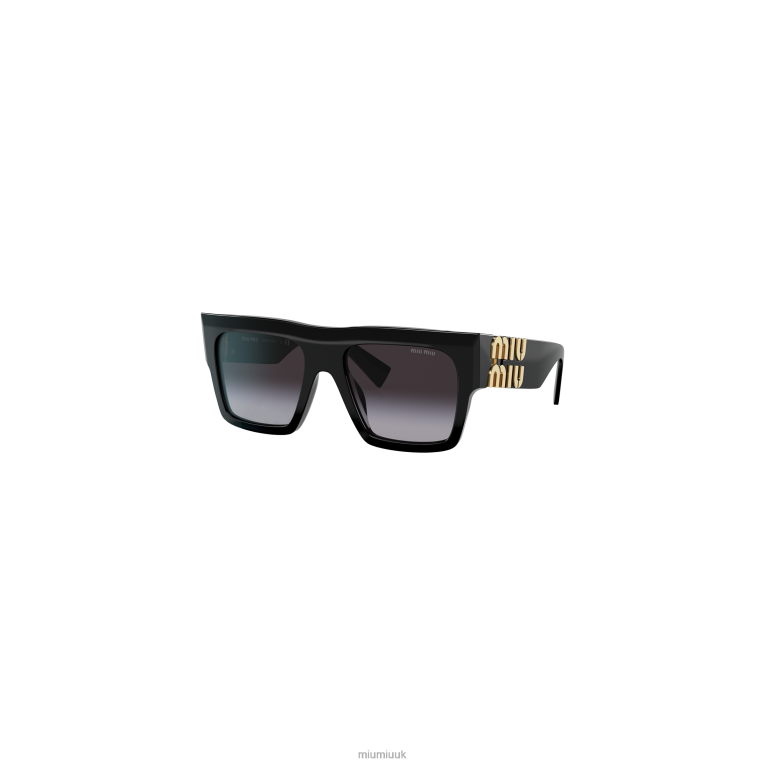 Accessories Glimpse Sunglasses Miu Miu XH28Z1254 Gradient Smoky Gray Lenses