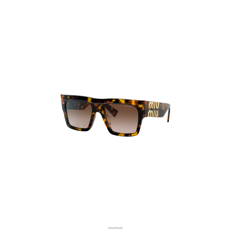 Accessories Glimpse Sunglasses Miu Miu XH28Z1255 Gradient Sienna Lenses
