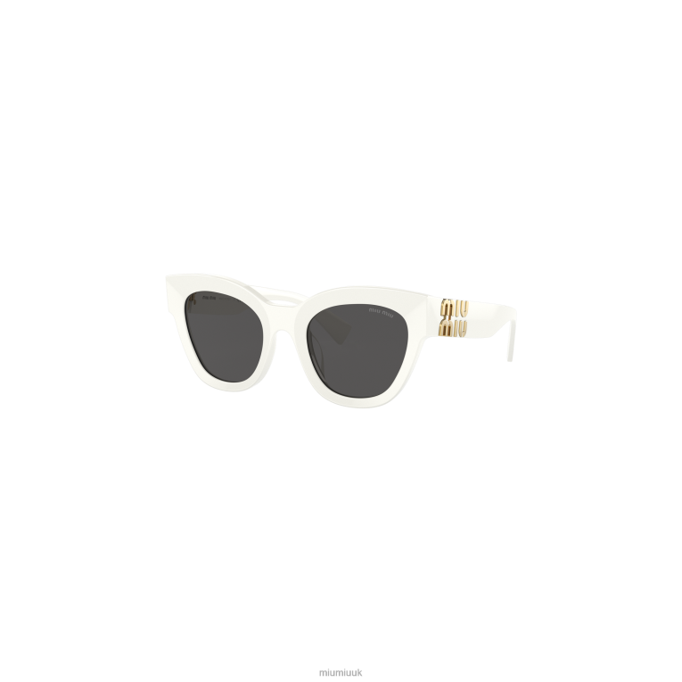 Accessories Glimpse Sunglasses Miu Miu XH28Z1277 Slate Gray Lenses