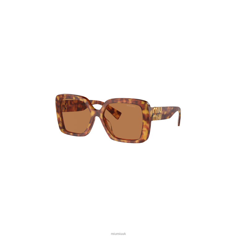 Accessories Glimpse Sunglasses Miu Miu XH28Z1284 Camel Beige Lenses