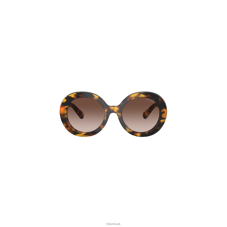 Accessories Glimpse Sunglasses Miu Miu XH28Z1285 Gradient Sienna Lenses