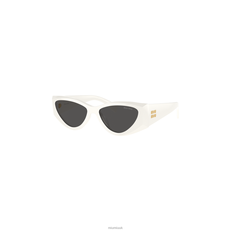 Accessories Logo Sunglasses Miu Miu XH28Z1238 Slate Gray Lenses