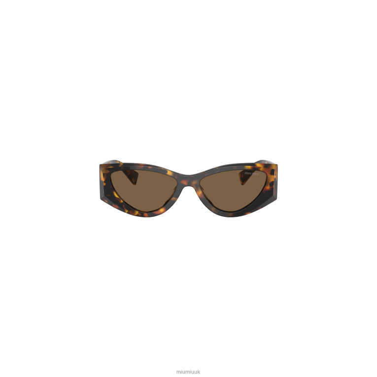 Accessories Logo Sunglasses Miu Miu XH28Z1239 Coffee Lenses