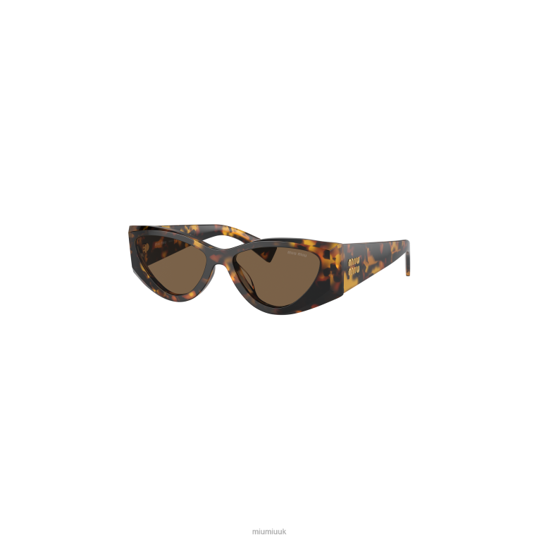 Accessories Logo Sunglasses Miu Miu XH28Z1239 Coffee Lenses