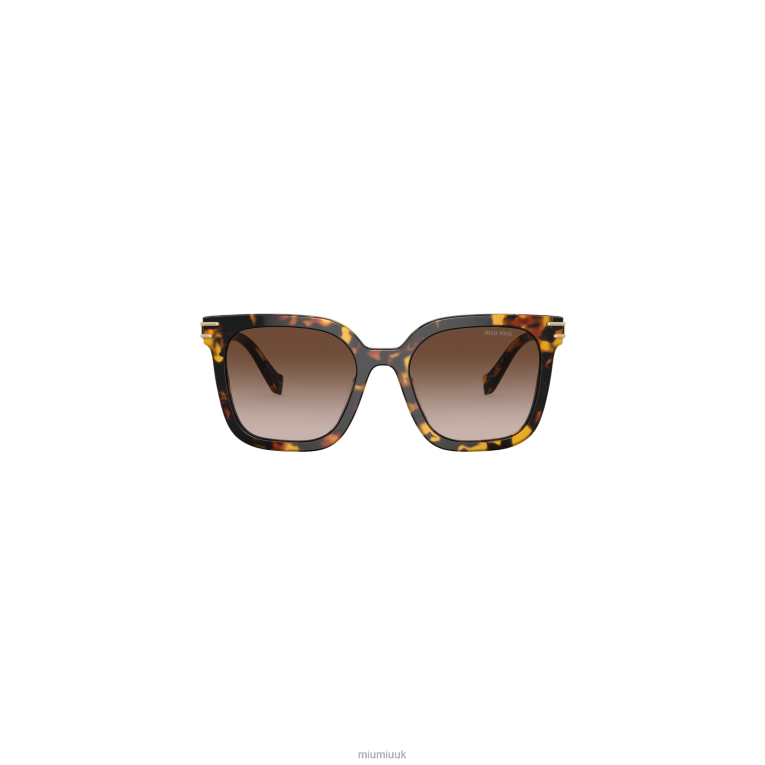 Accessories Logo Sunglasses Miu Miu XH28Z1271 Gradient Sienna Lenses