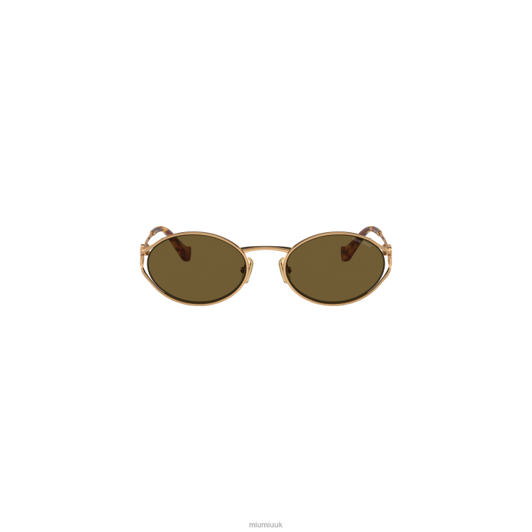 Accessories Logo Sunglasses Miu Miu XH28Z1287 Loden Lenses