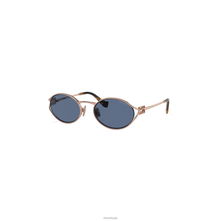 Accessories Logo Sunglasses Miu Miu XH28Z1288 Blue Lenses