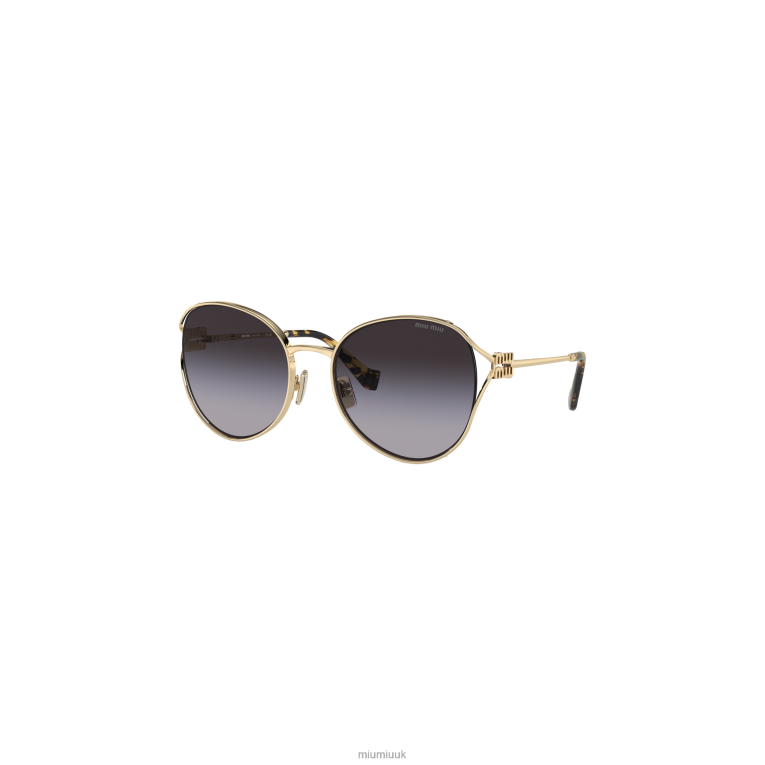 Accessories Logo Sunglasses Miu Miu XH28Z1290 Gradient Smoky Gray Lenses