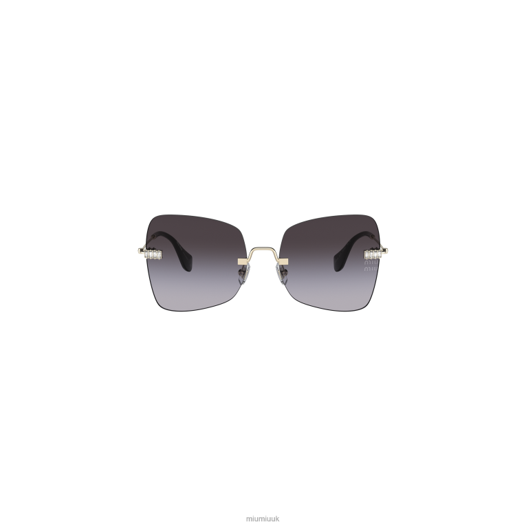 Accessories Maniere Eyewear Miu Miu XH28Z1272 Gradient Smoky Gray Lenses