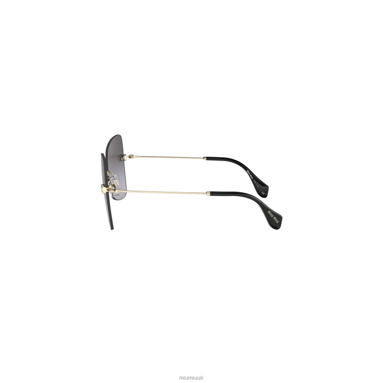 Accessories Maniere Eyewear Miu Miu XH28Z1272 Gradient Smoky Gray Lenses