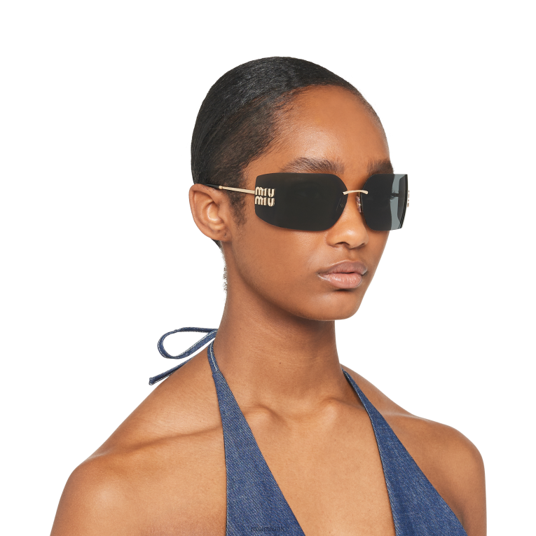 Accessories Runway Sunglasses Miu Miu XH28Z1240 Slate Gray Lenses