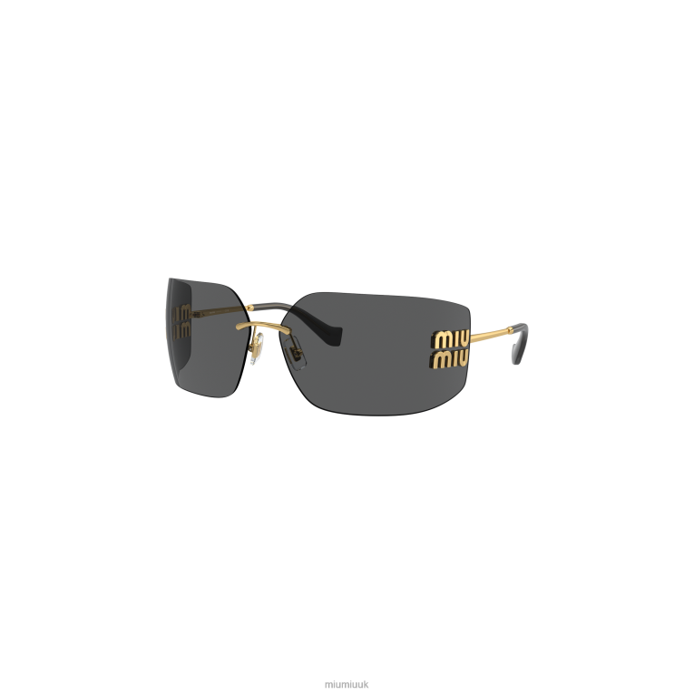 Accessories Runway Sunglasses Miu Miu XH28Z1240 Slate Gray Lenses