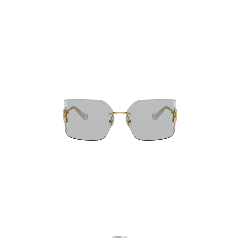 Accessories Runway Sunglasses Miu Miu XH28Z1241 Light Gray Lenses