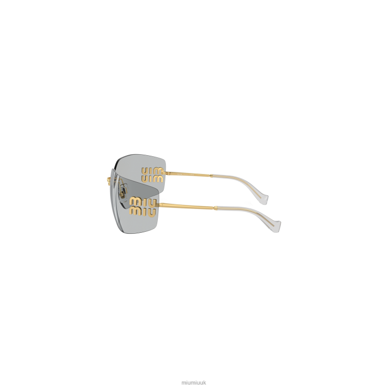 Accessories Runway Sunglasses Miu Miu XH28Z1241 Light Gray Lenses