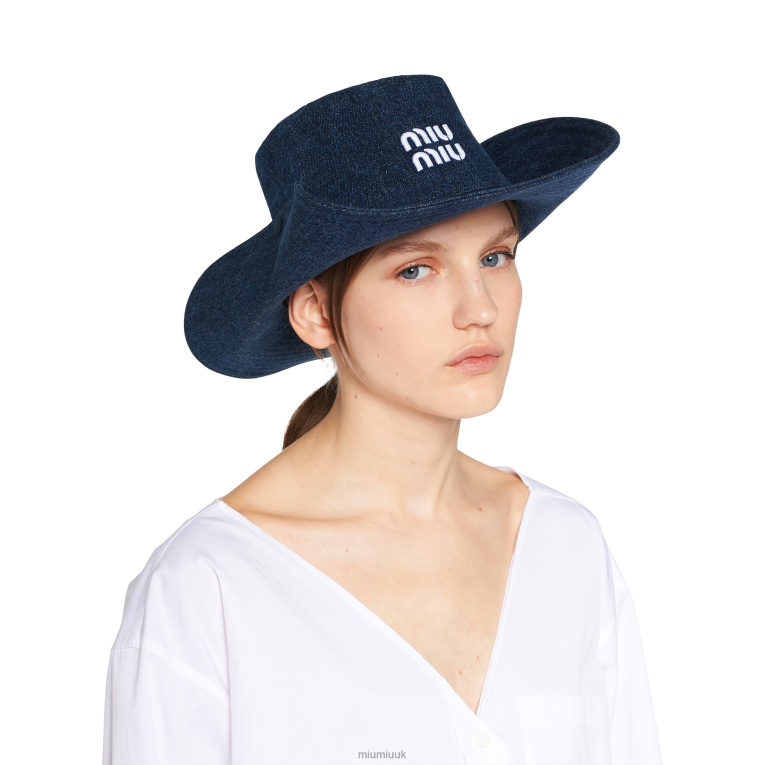 Accessories Apparel Miu Miu XH28Z1202 Blue/White