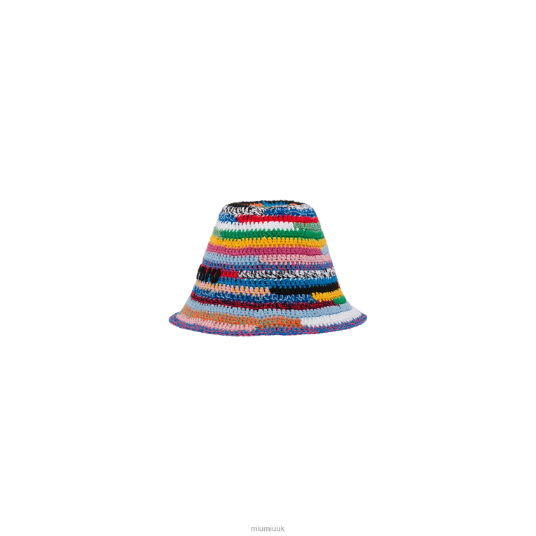 Accessories Cotton Hat Miu Miu XH28Z1222 Multicolored