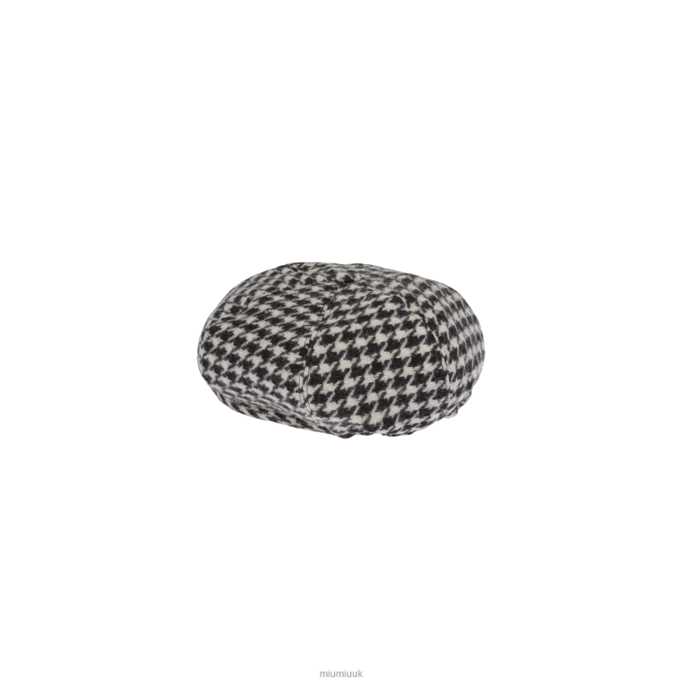 Accessories Shetland Wool Beret Miu Miu XH28Z1193 Black