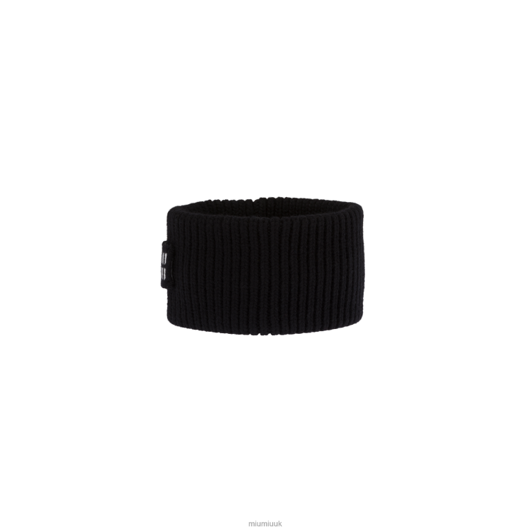 Accessories Knit Hair Band Miu Miu XH28Z1153 Black