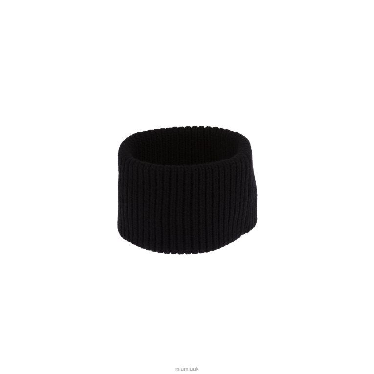 Accessories Knit Hair Band Miu Miu XH28Z1153 Black
