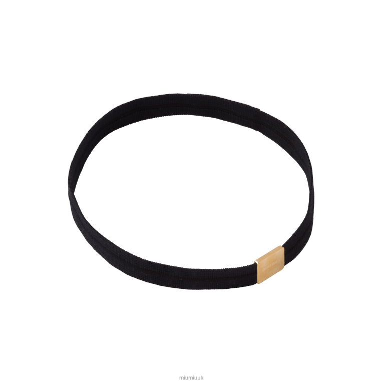 Accessories Scrunchie Miu Miu XH28Z1125 Black