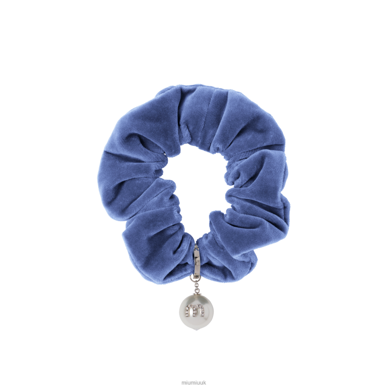 Accessories Velvet Scrunchie Miu Miu XH28Z1168 Iris
