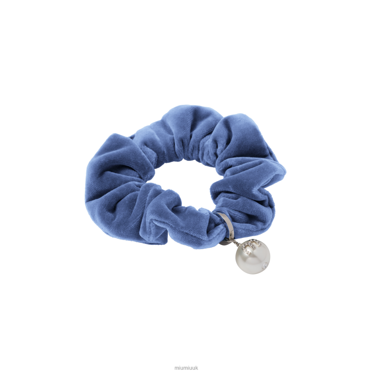 Accessories Velvet Scrunchie Miu Miu XH28Z1168 Iris