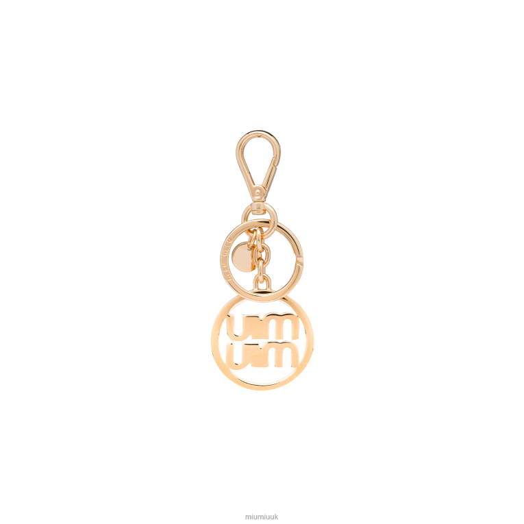 Accessories Metal Keychain Miu Miu XH28Z1094 Gold/Crystal