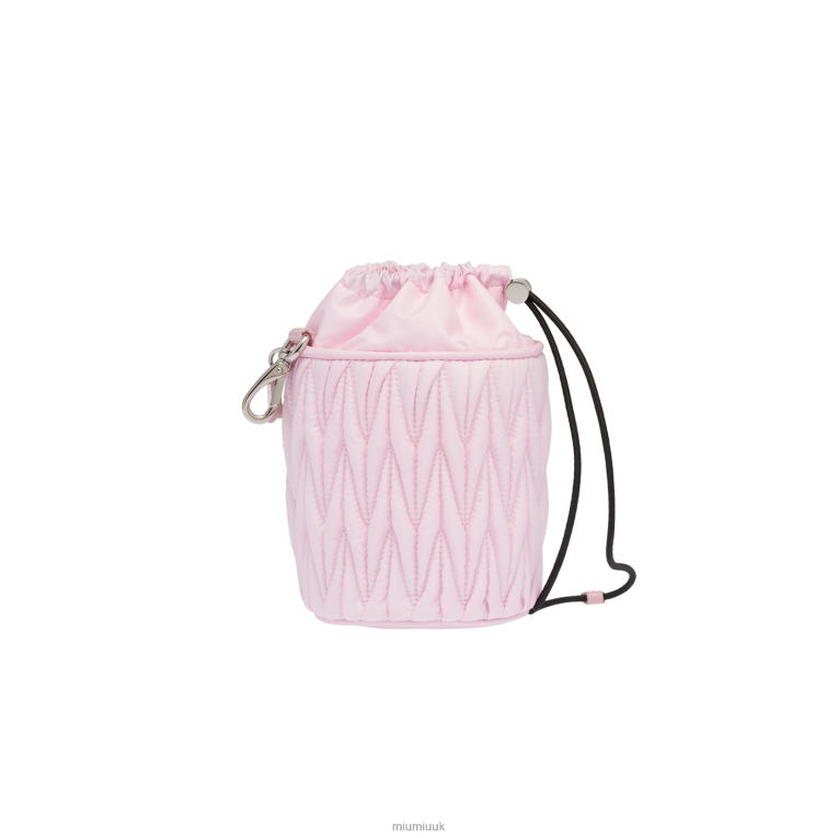 Accessories Fabric Dry Kibble Pouch Miu Miu XH28Z1102 Alabaster Pink