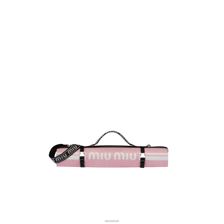 Accessories Yoga Mat Miu Miu XH28Z1112 Pink/White