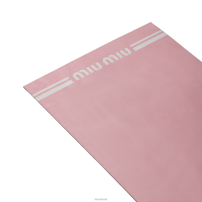 Accessories Yoga Mat Miu Miu XH28Z1112 Pink/White
