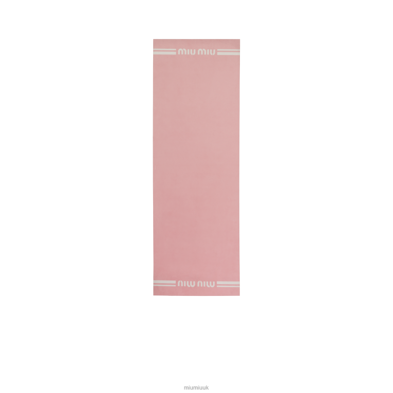 Accessories Yoga Mat Miu Miu XH28Z1112 Pink/White