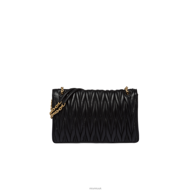 Collection Matelasse Nappa Leather Bag Miu Miu XH28Z52 Black