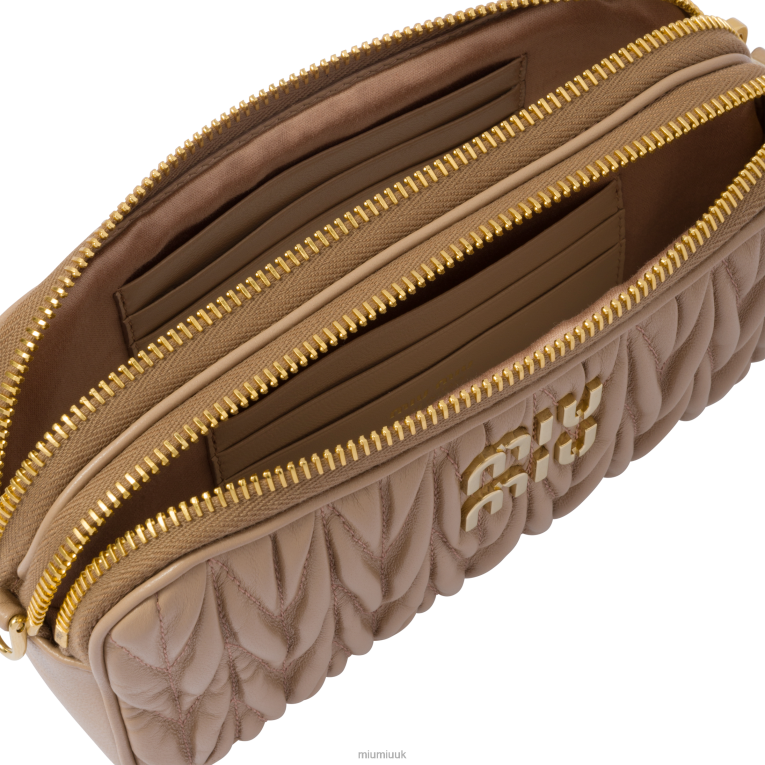 Collection Matelasse Nappa Leather Mini-bag Miu Miu XH28Z61 Cameo