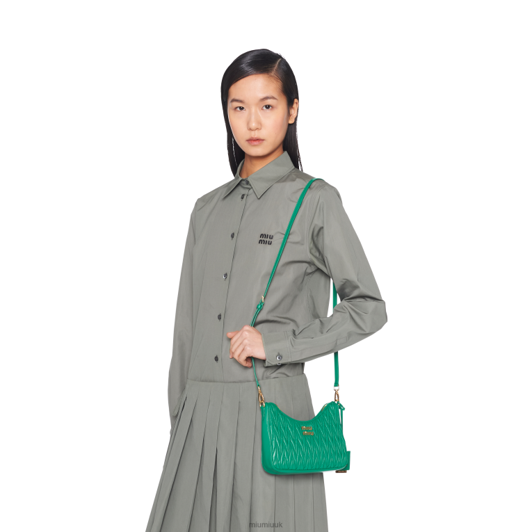 Collection Matelasse Nappa Leather Shoulder Bag Miu Miu XH28Z59 Mango