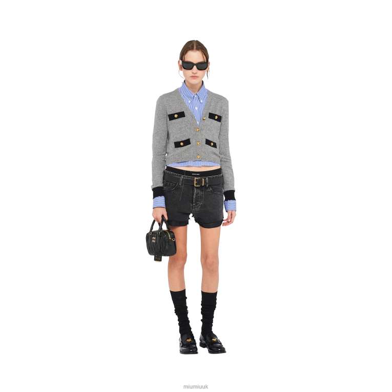 Collection Matelasse Nappa Leather Top-handle Bag Miu Miu XH28Z39 Black