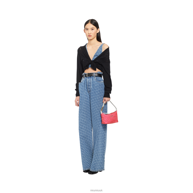 Collection Spirit Printed Faille Mini-bag Miu Miu XH28Z173 Red/White