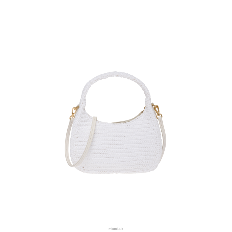Collection Crochet Hobo Bag Miu Miu XH28Z21 White