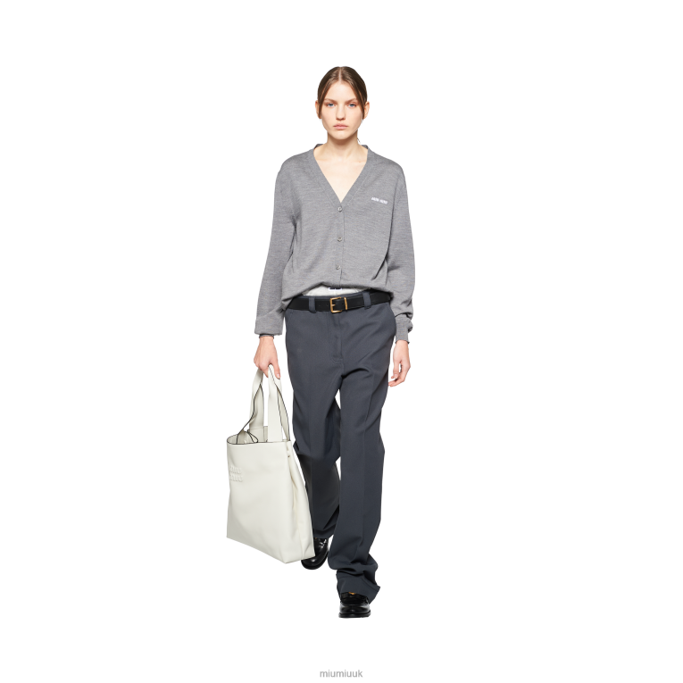 Collection Leather Hobo Bag Miu Miu XH28Z102 White