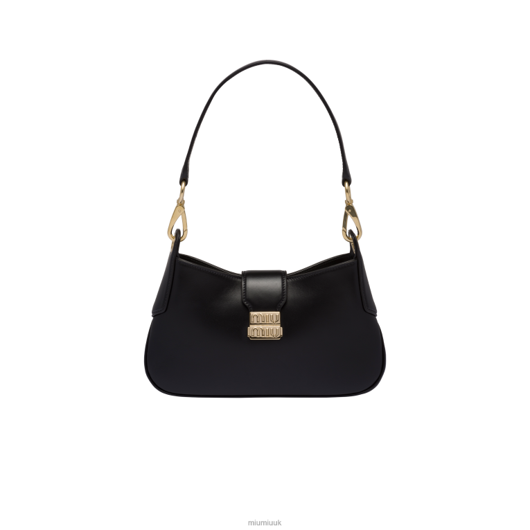 Collection Leather Hobo Bag Miu Miu XH28Z90 Black
